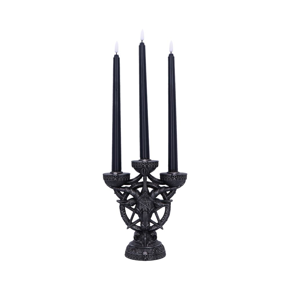 Baphomet's Radiance Candelbrara  46cm