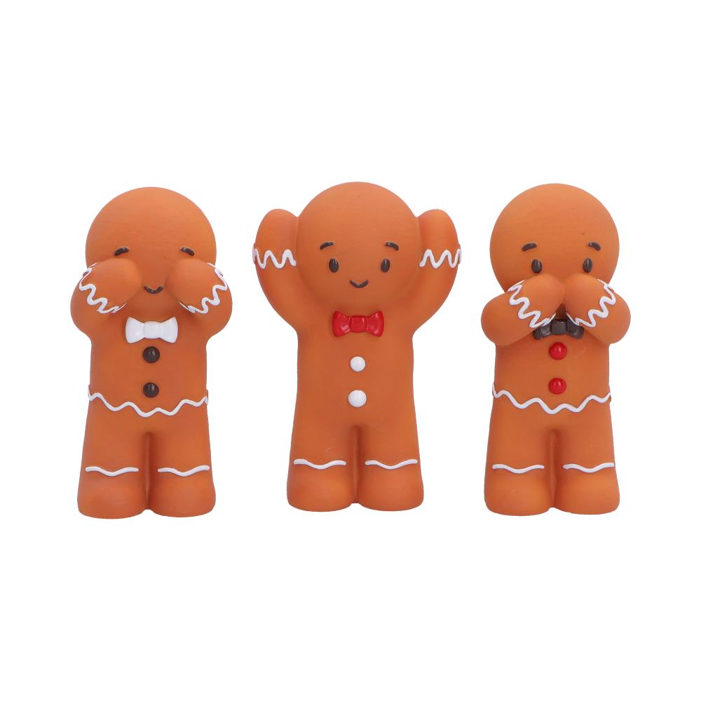Three Wise Gingerbread figures