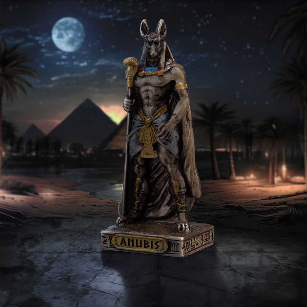 Anubis God of the Afterlife mini 8.9cm